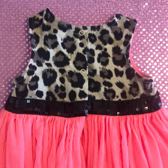 SOLD Juicy Couture Leopard Sequin Dress Baby Girl - Picture 4 of 8